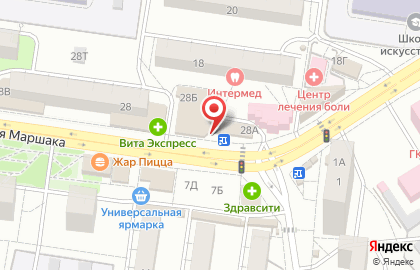 Микрофинансовая компания VIVA Деньги на улице Писателя Маршака на карте