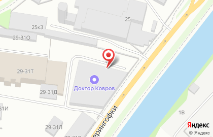 Компания по стирке ковров Доктор Ковров на карте