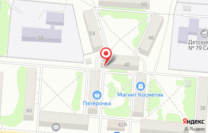 Магазин Мясомолочный мир в Советском районе на карте