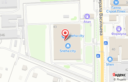 Производственная компания ДКС на улице Генерала Васильева на карте