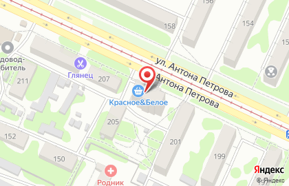 Ломбард Карат на улице Антона Петрова на карте