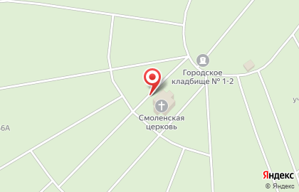 Храм в честь Смоленской иконы Божией Матери в Туле на карте