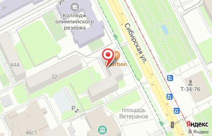 Couverture в Свердловском районе на карте