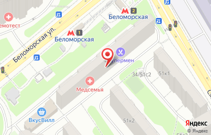 Участковая избирательная комиссия № 383 на карте