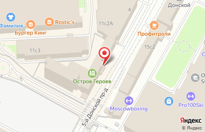 Офисный центр Донской на карте