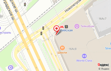 Ресторан Bar BQ Cafe в ТЦ Метрополис на карте
