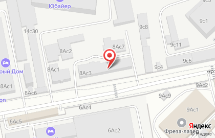 Производственно-торговая компания Бетон №1 на улице Добролюбова на карте