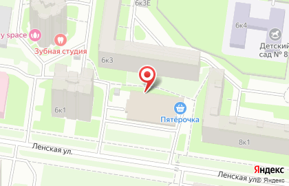 Компания Дезин-Сервис на Ленской улице на карте