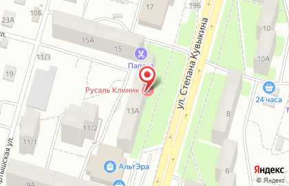 Агентство недвижимости Уфа-Инвест на карте