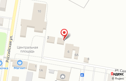Магазин Дачный в Октябрьском районе на карте