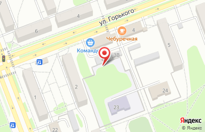 Чайка на улице Горького на карте