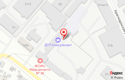 ДТП Консультант на карте