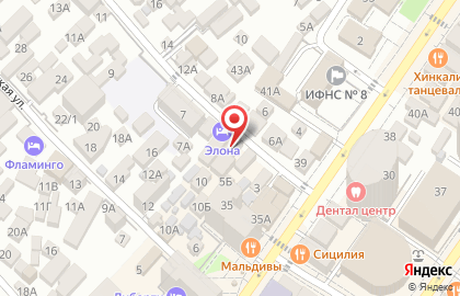 Отель Элона на карте