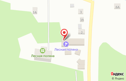 Загородный клуб Лесная поляна в Екатеринбурге на карте