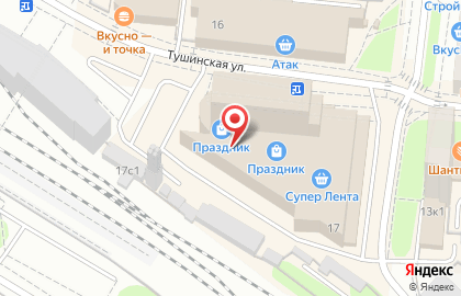 Медицинская лаборатория NovaScreen на Тушинской улице на карте