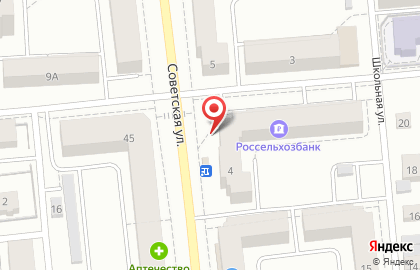 Продуктовый магазин Любимый на Полевой улице на карте
