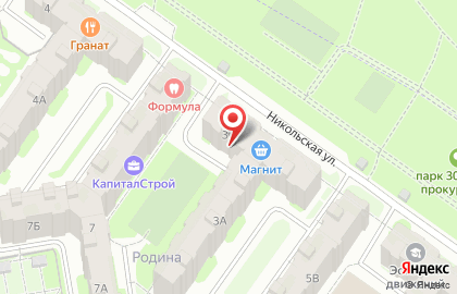 Транспортная компания Легион-Транс на Никольской улице на карте