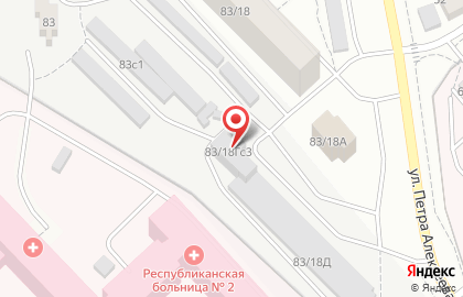 Детейлинг-центр F1 на улице Петра Алексеева на карте
