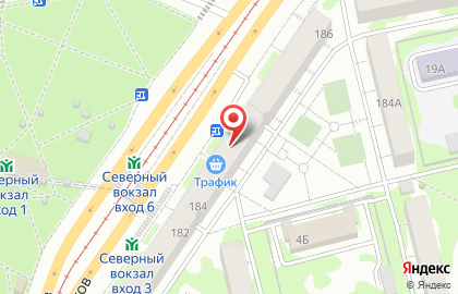 Супермаркет Трафик на улице Декабристов на карте