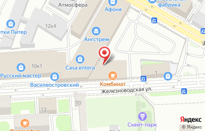 ООО Стим-СПб на Железноводской улице на карте