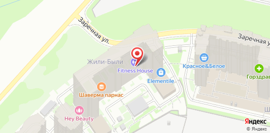 Студия эстетики тела и лица Kontur Beauty на Заречной улице на карте