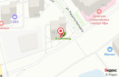 Ателье Артур на Дагестанской улице на карте
