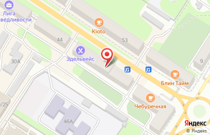 Салон красоты Эдельвейс, салон красоты на проспекте Ленина на карте