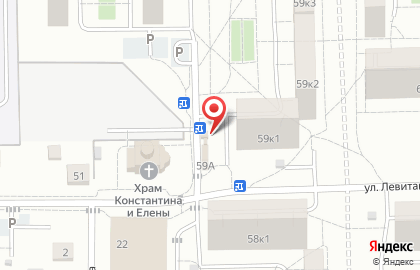 Магазин овощей и фруктов в Московском районе на карте