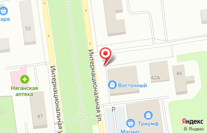 Киоск печатной продукции на ​Интернациональной, 42 на карте