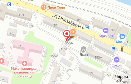 Гастроном в Махачкале на карте