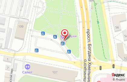 Кафе-пиццерия Ням-ням в Белгороде на карте