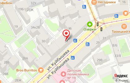 Государственная техническая инспекция в Петроградском районе на карте