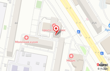 Подростковый клуб Юность в Октябрьском районе на карте