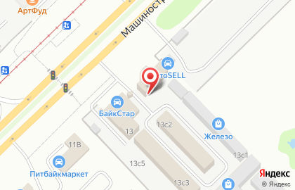Торгово-производственная компания Фаворит-М на Машиностроительной улице на карте