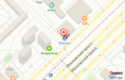Торгово-деловой центр Инсайт на Московском проспекте на карте