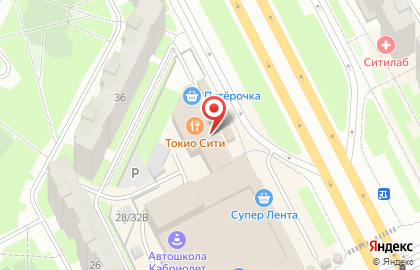 Торговый центр Ржевский на карте