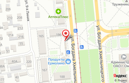 Микрофинансовая компания Быстроденьги на проспекте Богдана Хмельницкого, 186/1 на карте