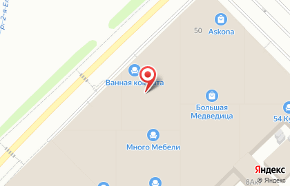 Мебельный салон Шатура на Светлановской улице на карте