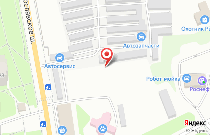 Гаражный кооператив Автомобилист на Ярославском шоссе на карте