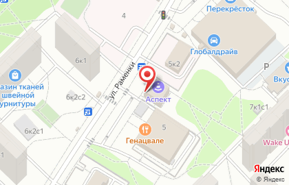 Пиццерия Zotman Pizza в Раменках на карте