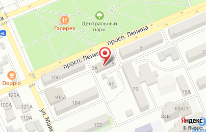 Коллегия адвокатов на проспекте Ленина на карте