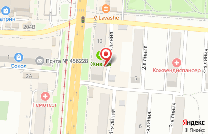 Торгово-сервисная компания Сервис Техника в Челябинске на карте