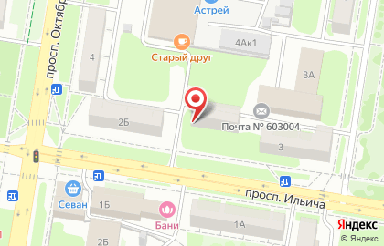 Горьковское Ритуальное Агентство на проспекте Ильича на карте