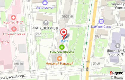 Магазин продуктов питания ASTRA на карте