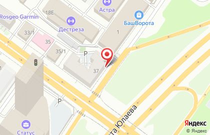 Магазин Liqui Moly в Октябрьском районе на карте