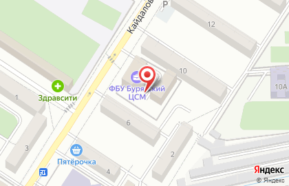 Государственный региональный центр стандартизации, метрологии и испытаний в Забайкальском крае на карте