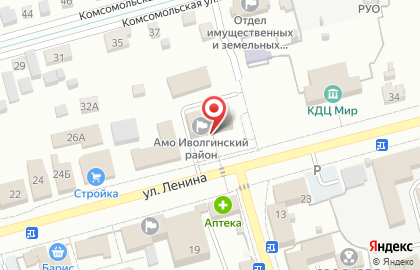 Избирательная комиссия на улице Ленина на карте