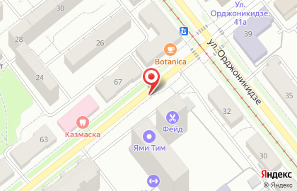 Автосиб на улице Карла Либкнехта на карте