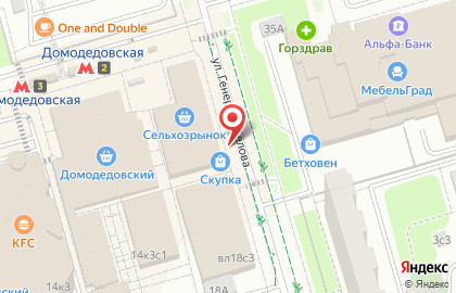 Билетная касса в Москве на карте