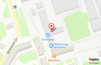 Супермаркет Пятёрочка, сеть супермаркетов на проспекте Гагарина на карте